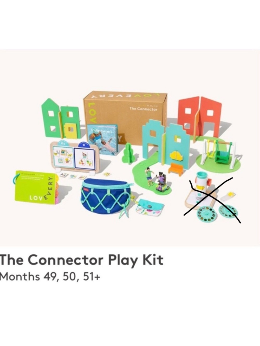 The Lovevery Connector Play Kit - Multicolor